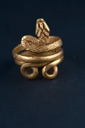 Ring in Form einer Schlange (Gold)
